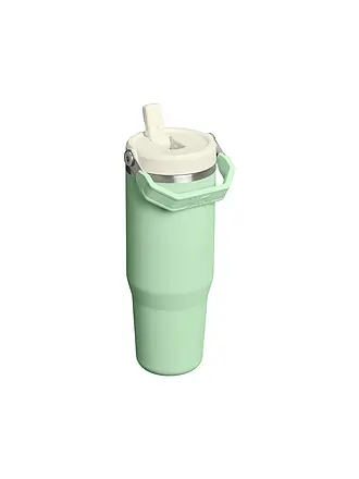 STANLEY | Isolierflasche - Thermosflasche Classic FLIP STRAW 2.0 0,8l  Hydrangea | hellgrün